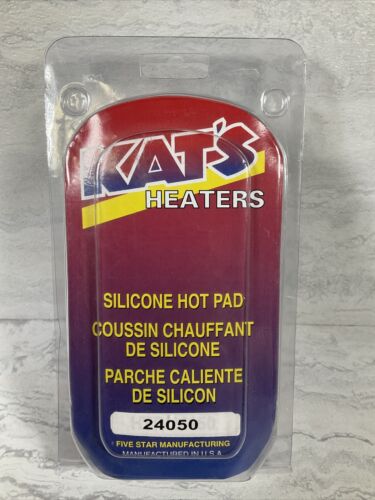 24050 | Silicone Hot Pad Heater - 2" x 5" 50Watt 120v (6922778607799)
